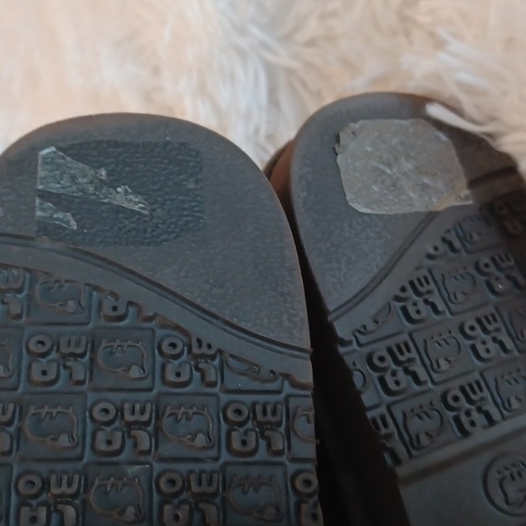 Lamo Boots Womens Ankle Brown Suede Fur Lining Sparkled Sweater Cuff Top SZ 8 - Picture 15 of 16